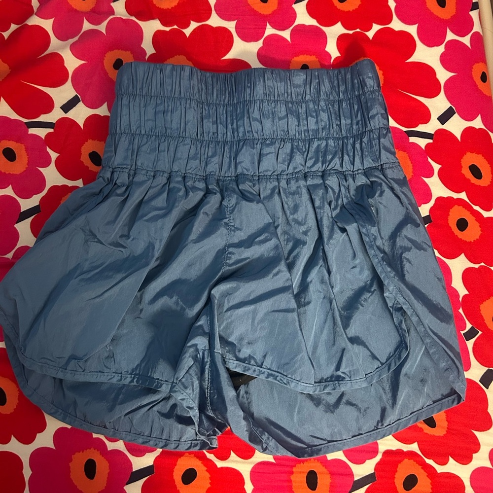 Free People Way Home Shorts in Bluestone